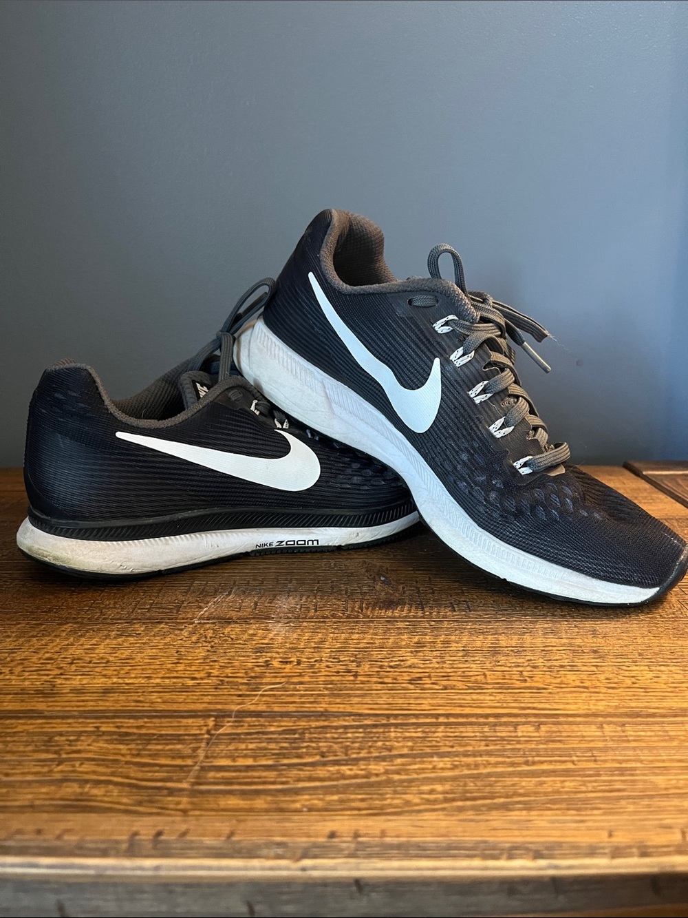 Nike Women's Black and White Running Shoes